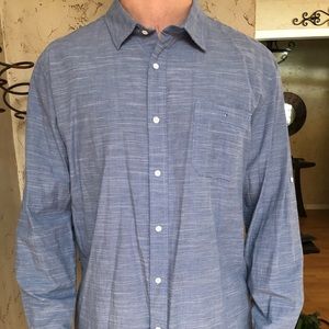 Long sleeve casual button down